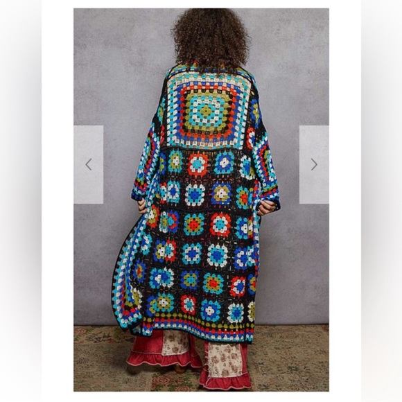 POL Granny Square Cardigan - Picture 4 of 8